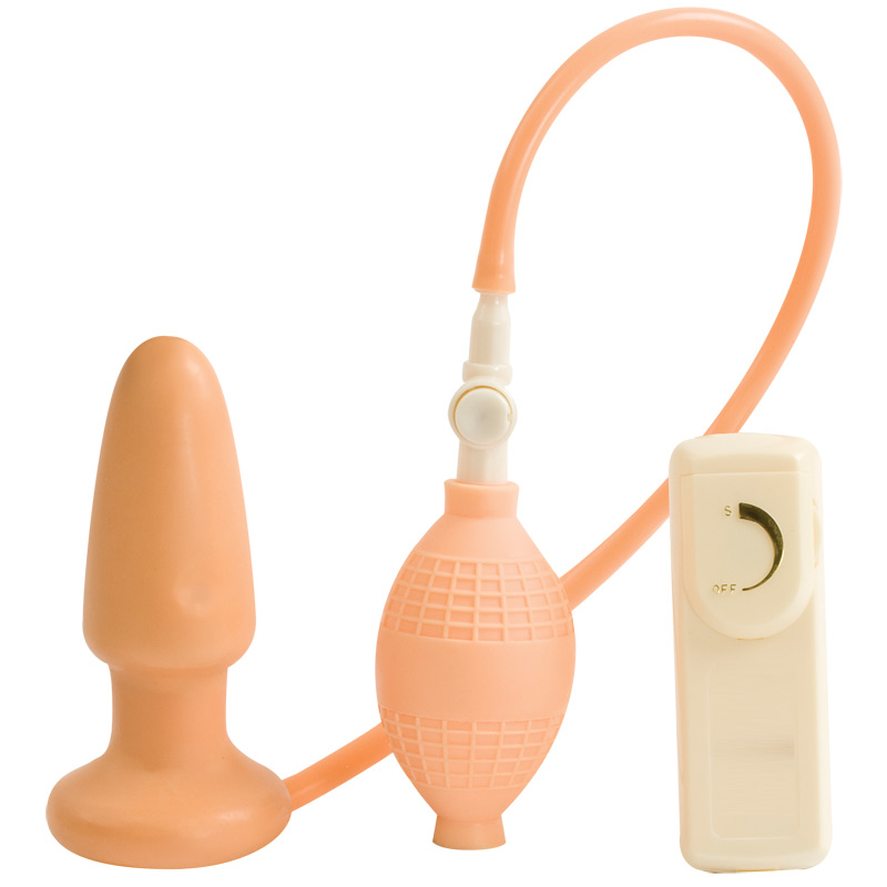 Inflatable Vibrating Butt Plug Inflatable Vibrating Butt Plug