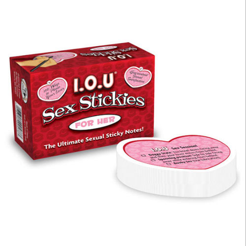 I.O.U. Sex Stickies For Her I.O.U. Sex Stickies For Her
