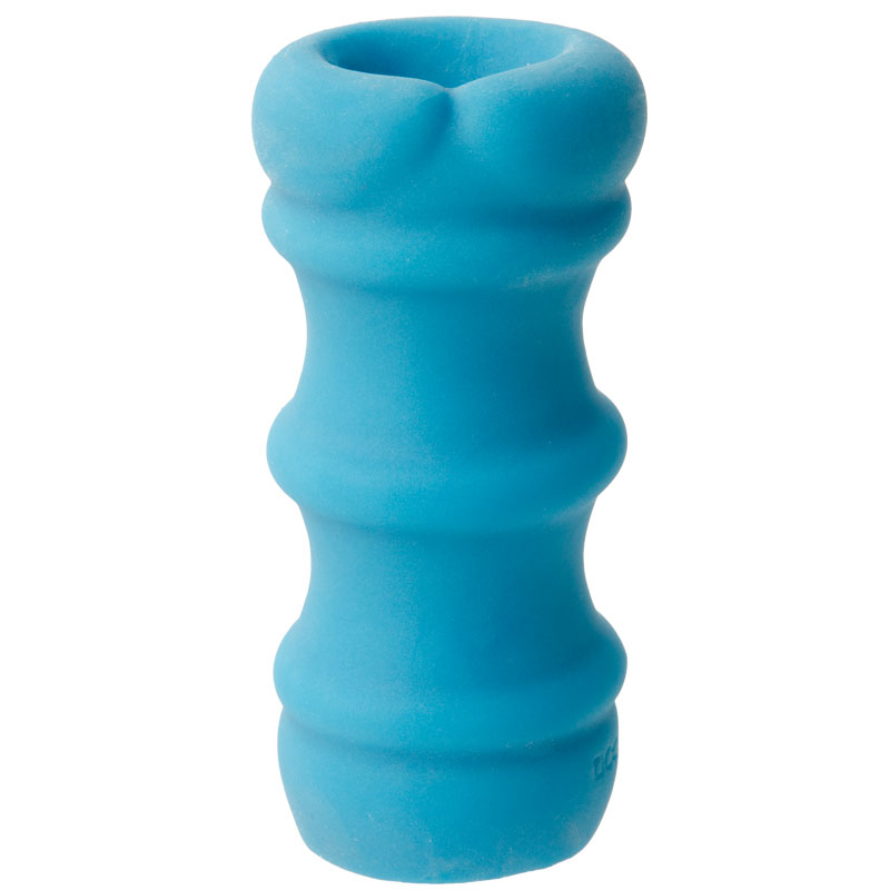 Mood Pleaser Thin Masturbator Blue 4.6 Inches Mood Pleaser Thin Masturbator Blue 4.6 Inches
