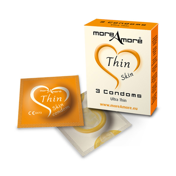 More Amore Condom Thin Skin 3 pcs More Amore Condom Thin Skin 3 pcs