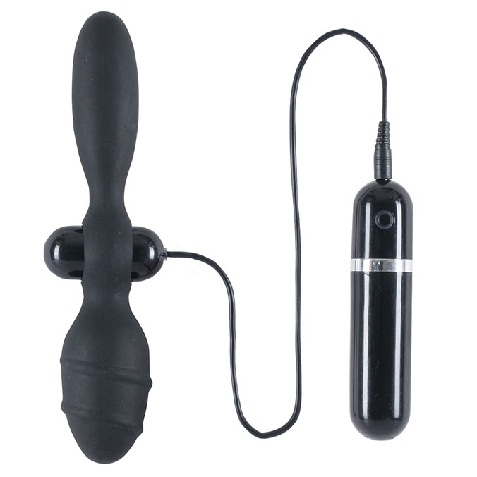 Dark Stallions Thriller Ass Dual Head Butt Plug Dark Stallions Thriller Ass Dual Head Butt Plug