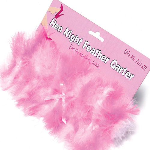 Hen Night Feather Garter Hen Night Feather Garter